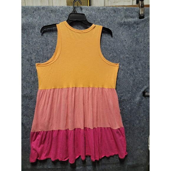 Terra & Sky Tree Trio color Oversize Top or Mini Dress - Picture 5 of 8